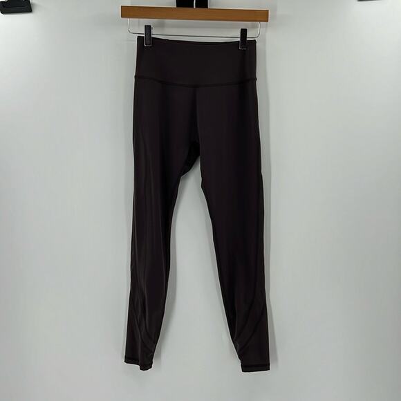 Alphalete Women's Workout Leggings - Brown - Medium - Picture 1 of 8